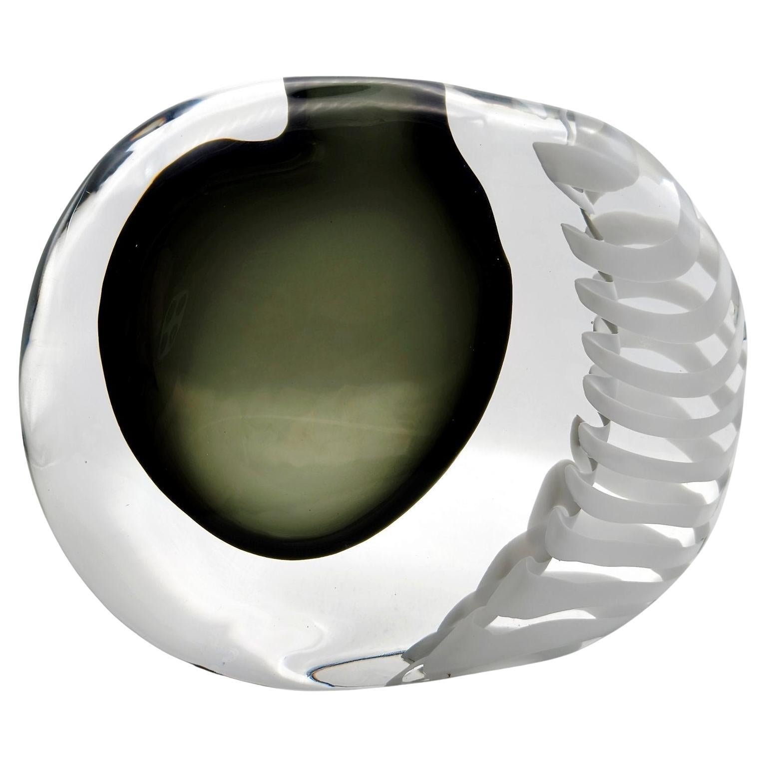 Vaso "Momento" o "Sasso con spirale" Antonio Da Ros per Cenedese, 1959 ca. in vendita