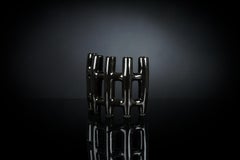 Vase Monofiore with 5 Holes, in Gres Porcelain, Italy