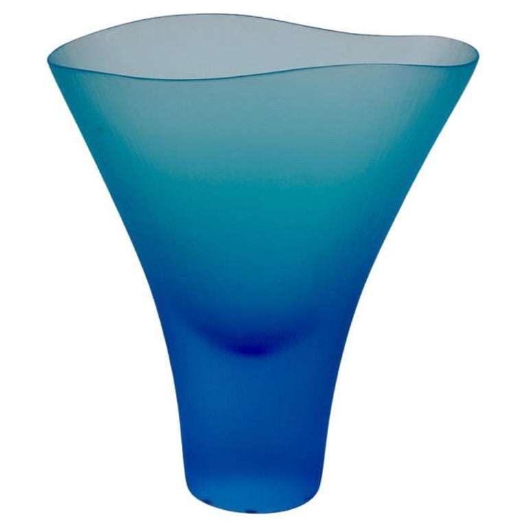 Vase Murano Glass by Tobia Scarpa and L. Diaz De Santillana for Venini For Sale