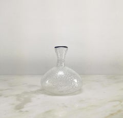 Vase décoratif italien du milieu du siècle dernier en verre de Murano, années 1970