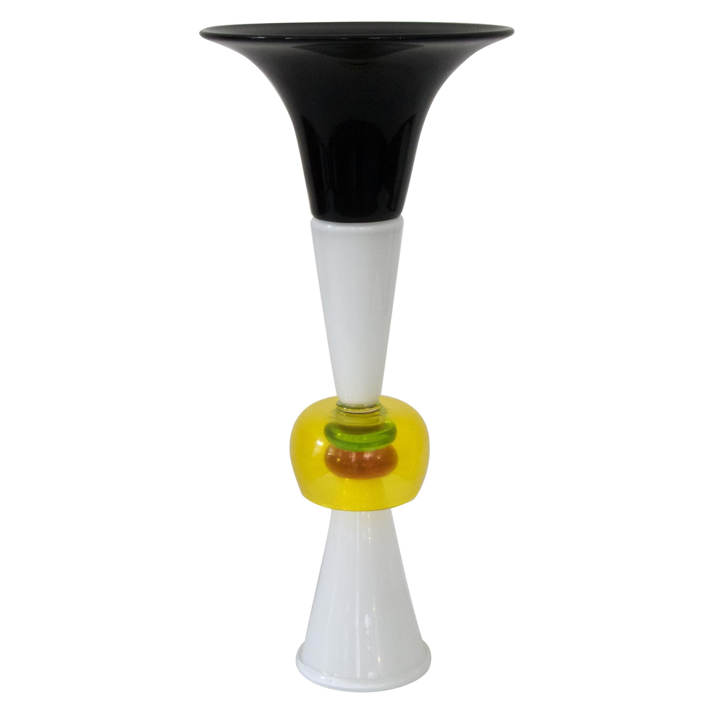 Vase "Neobule" by Ettore Sottsass for Memphid Milano For Sale