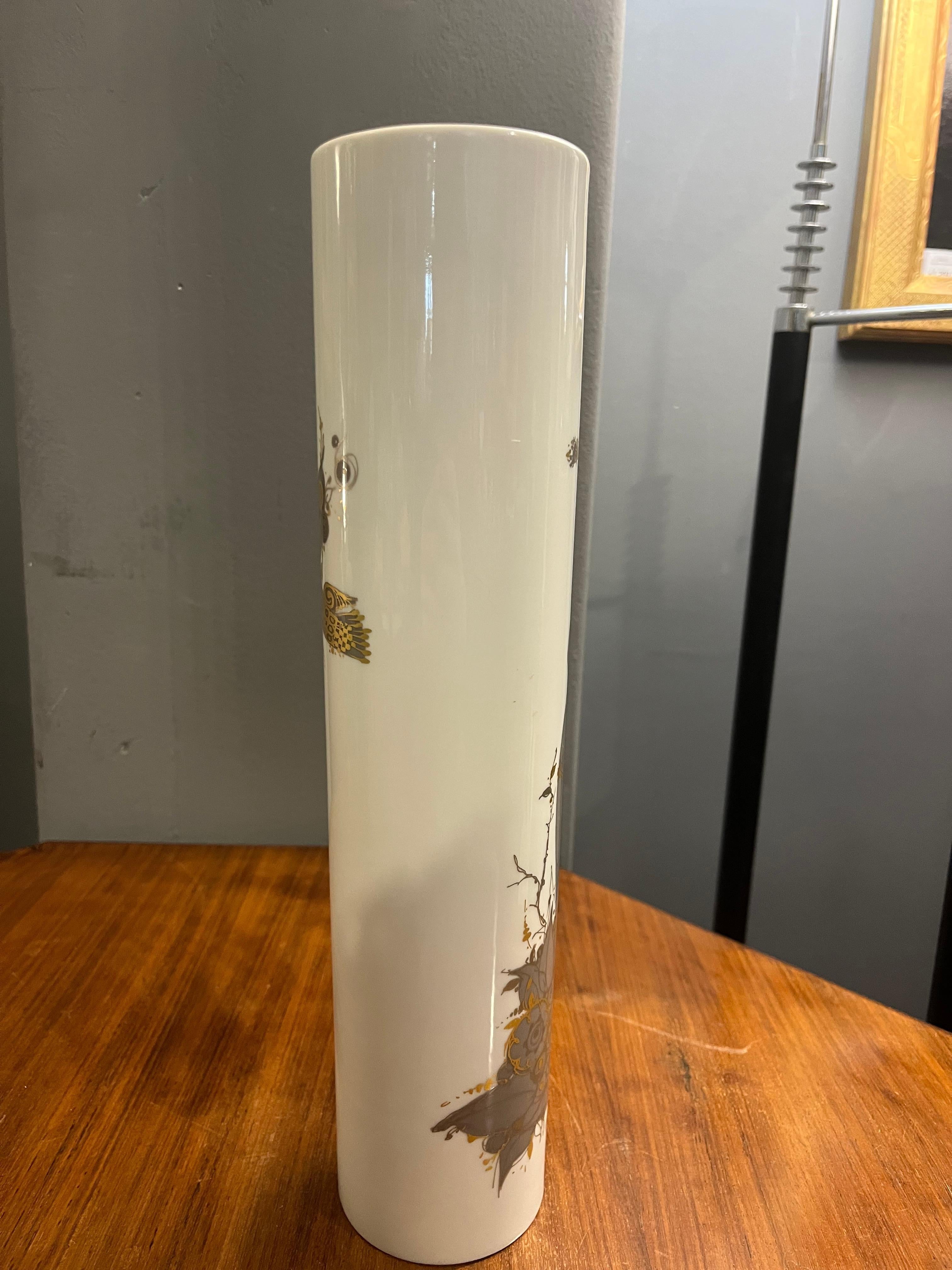 Ottone vase of the 60 Bjorn Wiinblad for Rosenthal in vendita