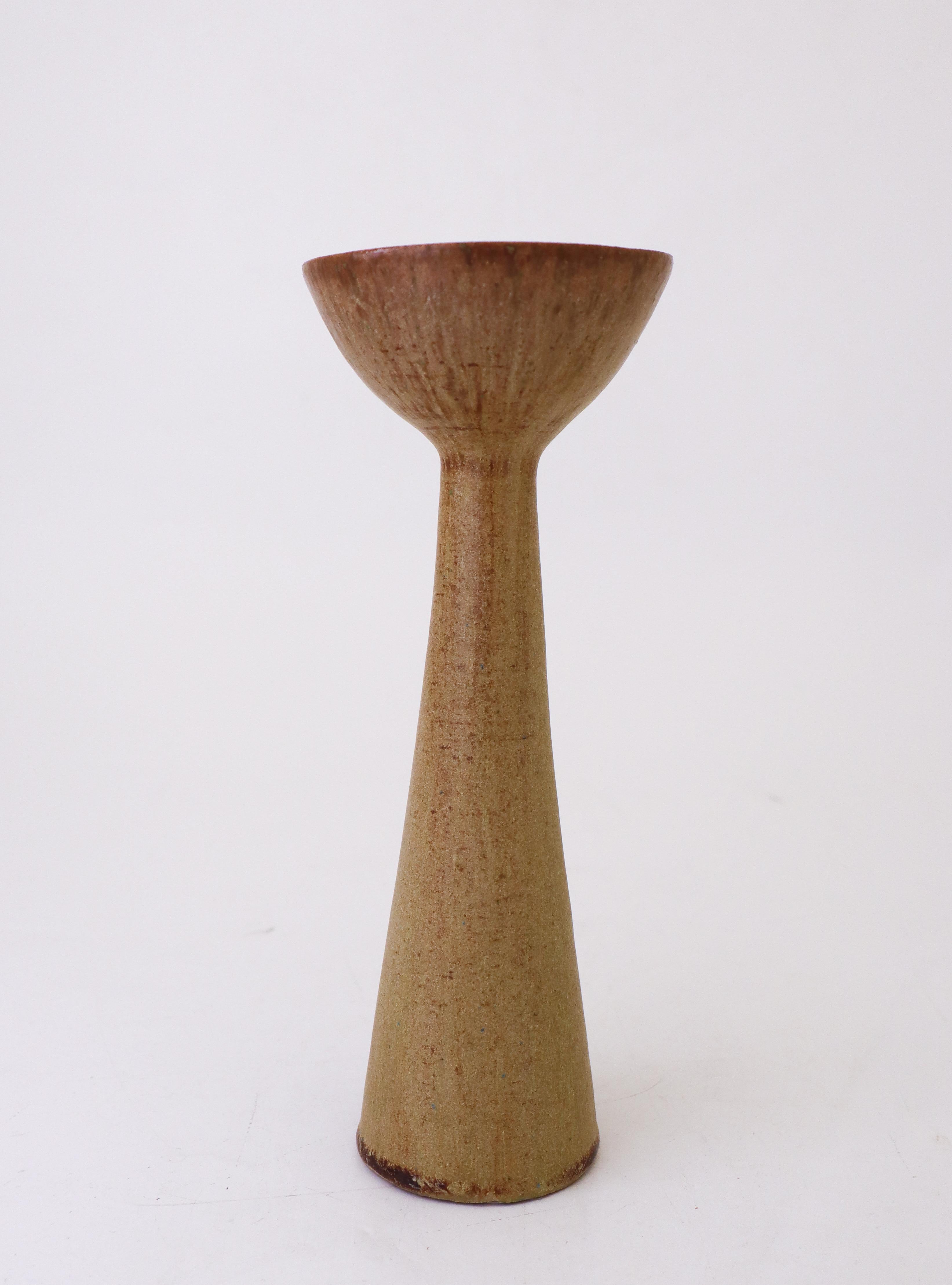 Scandinavian Modern Vase, Olle Alberius, Midcentury Vintage, Pupil's Work - Scandinavian Design For Sale