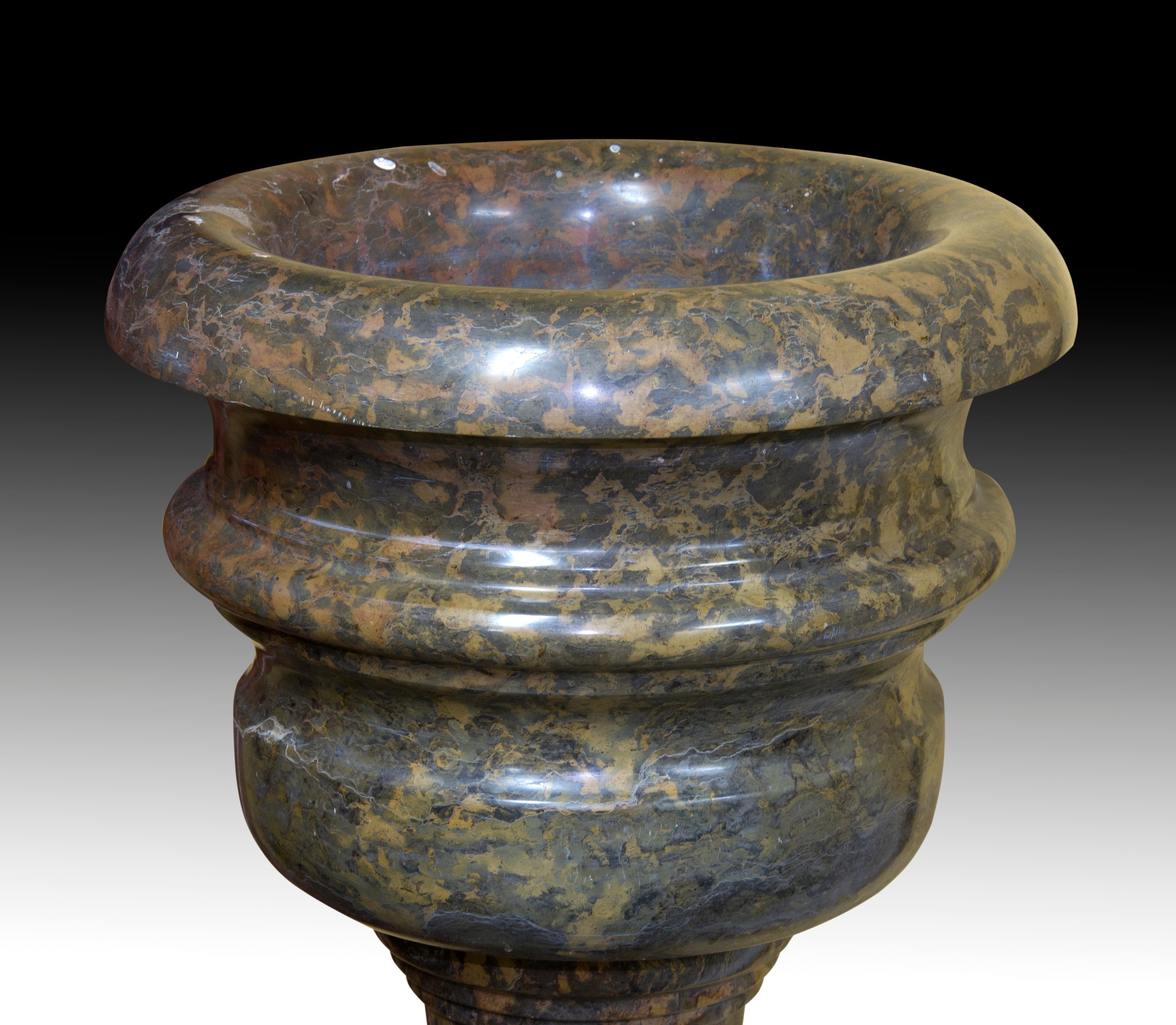 Altro Vaso su colonna, Marmo, XX secolo in vendita