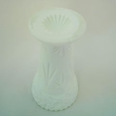 Vase Opal Glass Art Nouveau