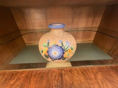 Vase 'Pot' 1930, Multi-Color Round Shape, Majolica, Giò Ponti