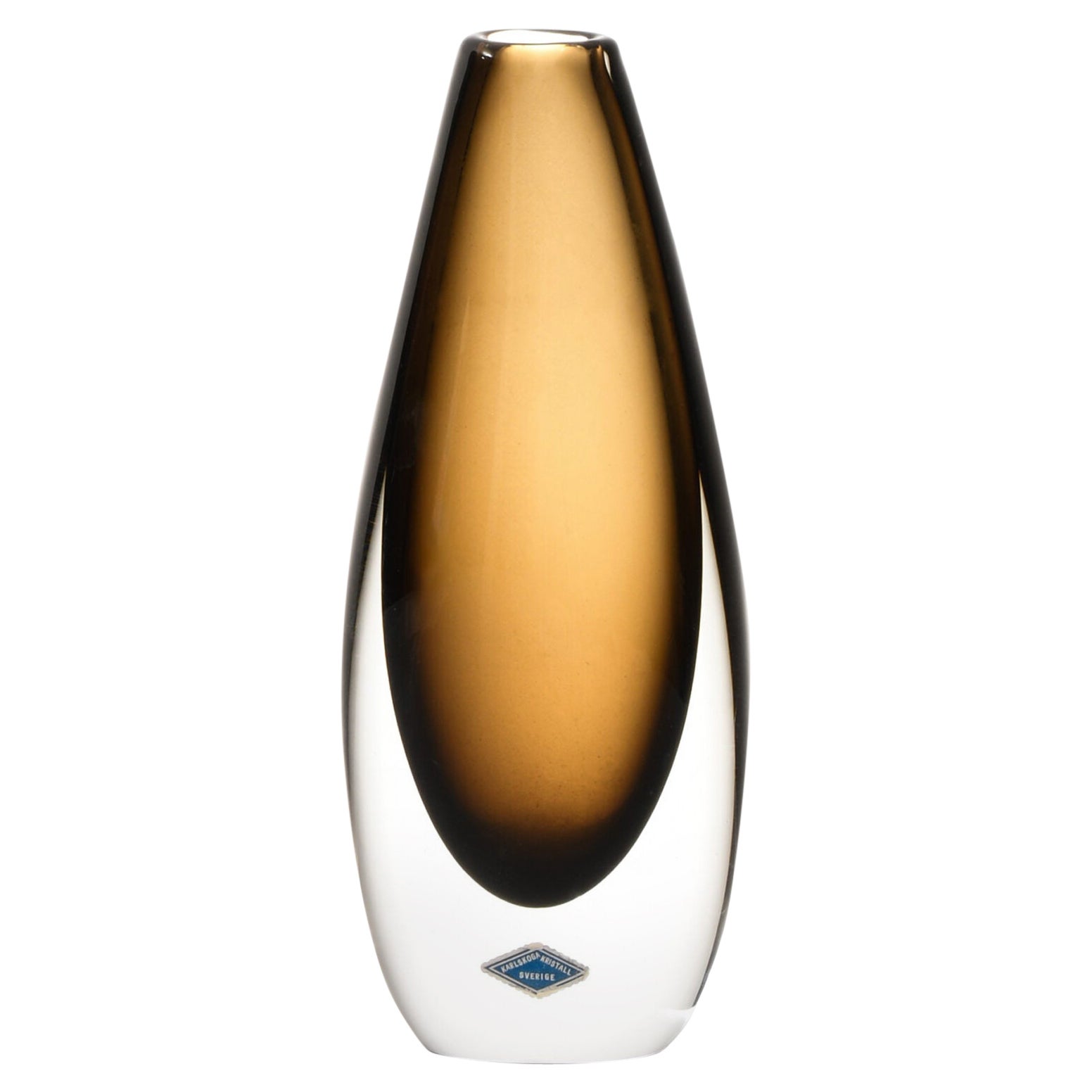 Vase Produced by Karlskoga Kristall in Sweden