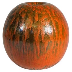 Vintage Vase "Pumpkin" from Albisola, Italy, circa 1960