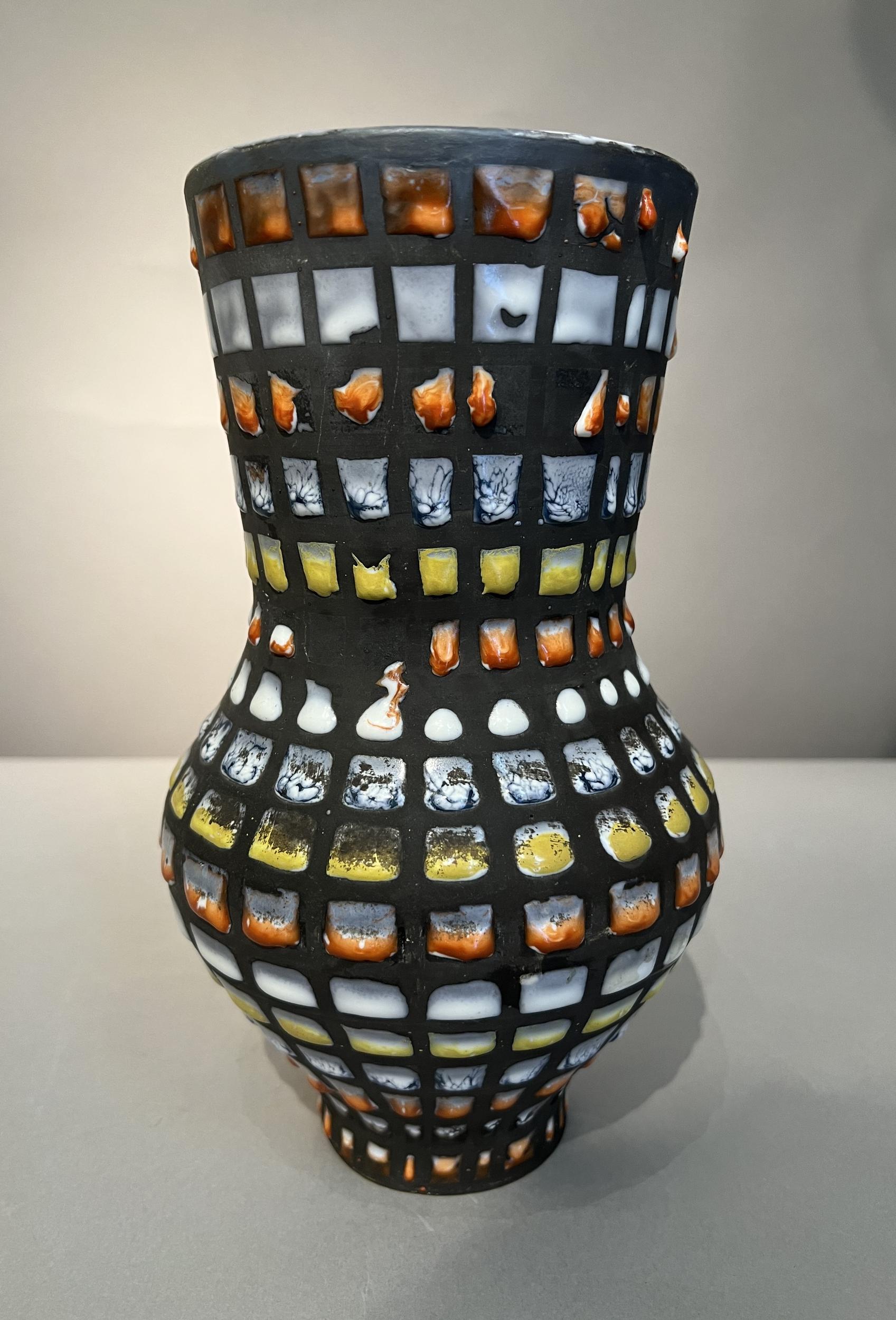 French Vase « Pyjama », by Roger Capron, Vallauris, France, circa 1960 For Sale