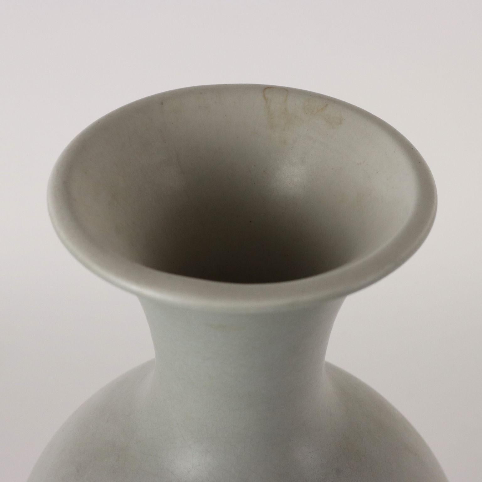 Mid-Century Modern Vase R. Ginori Ceramic, Italy, 1950s For Sale