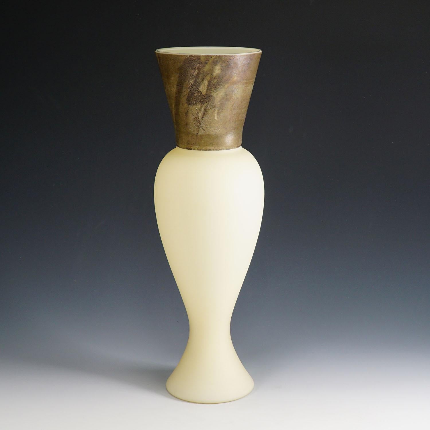 Vase „Regina“, entworfen von Rodolfo Dordoni für Venini, Murano (Moderne der Mitte des Jahrhunderts) im Angebot