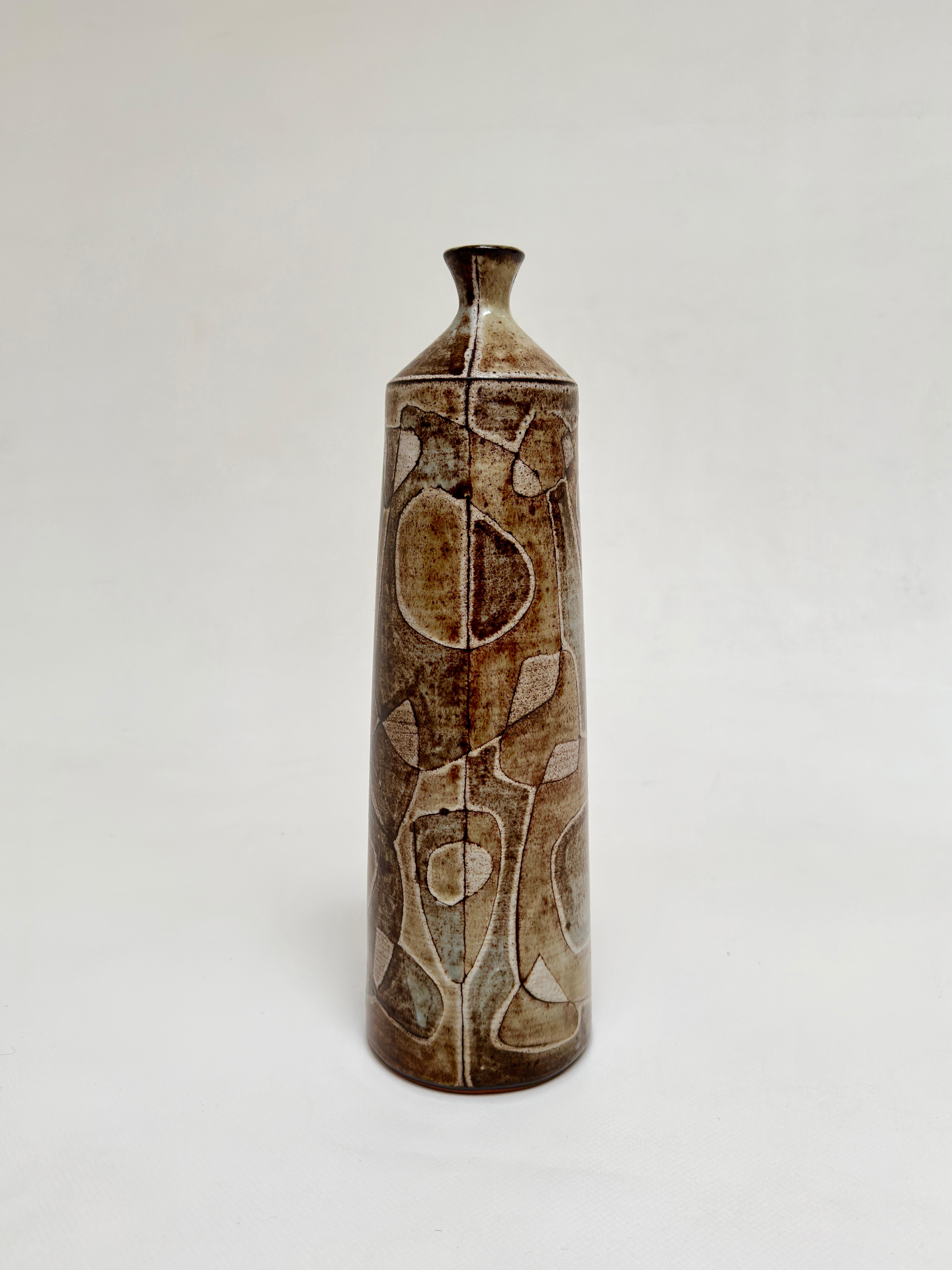 Glazed Vase, Robert Perot, Vallauris, c. 1960 For Sale
