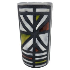 Vase Roger Capron en céramique  Riviera française Vallauris France vers 1950