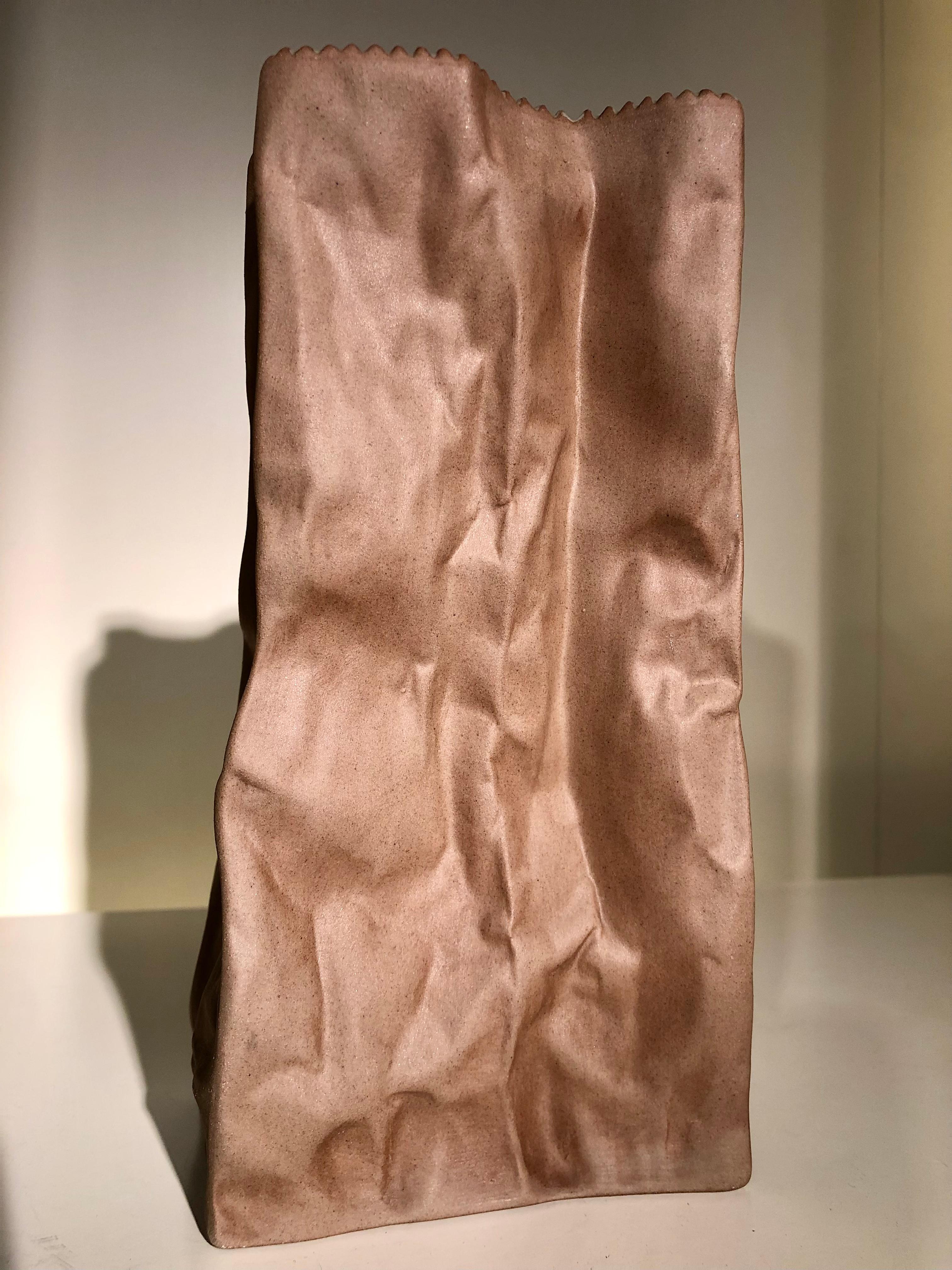 Post-Modern Vase Rosenthal Paper Bag Tapio Wirkkala