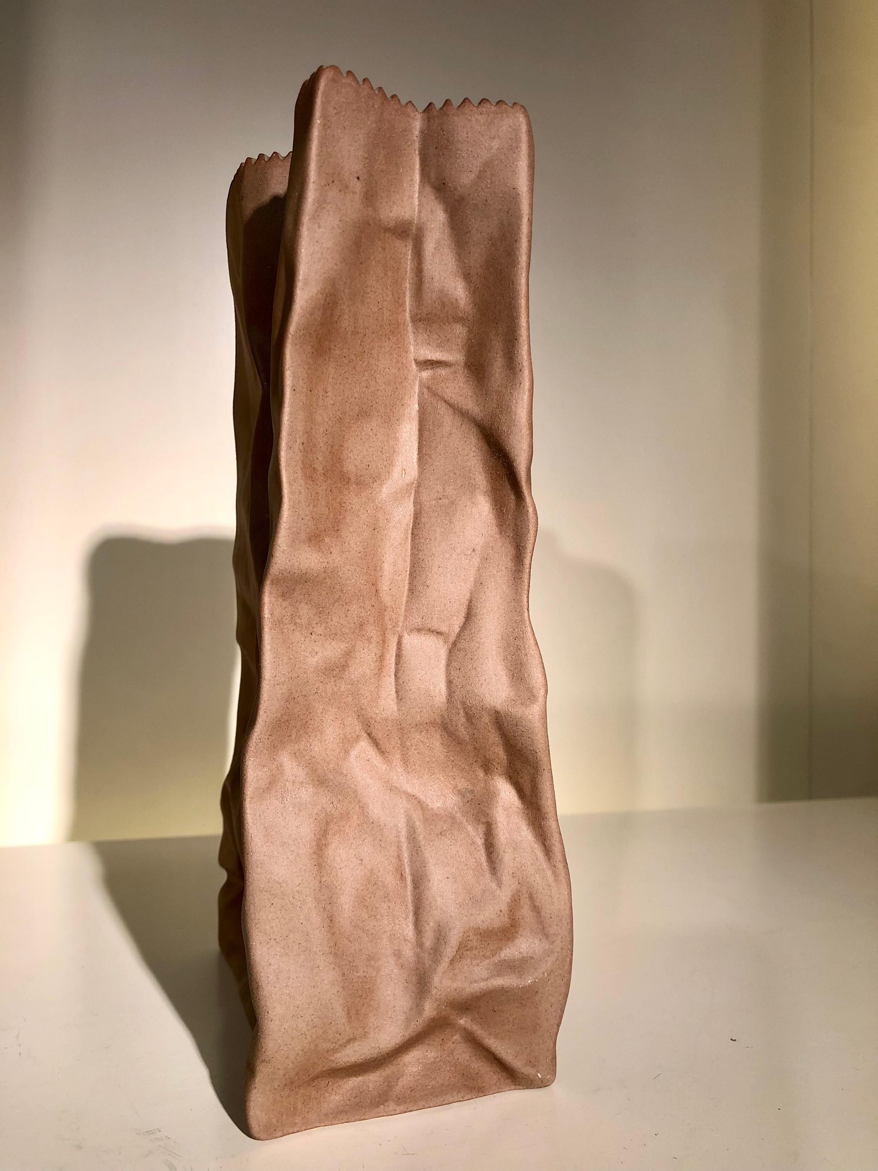 German Vase Rosenthal Paper Bag Tapio Wirkkala