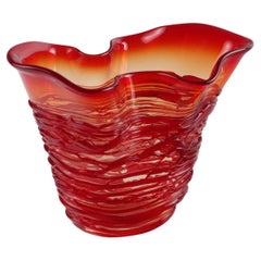Vase S. Costantini Glass, Italy, XX Century
