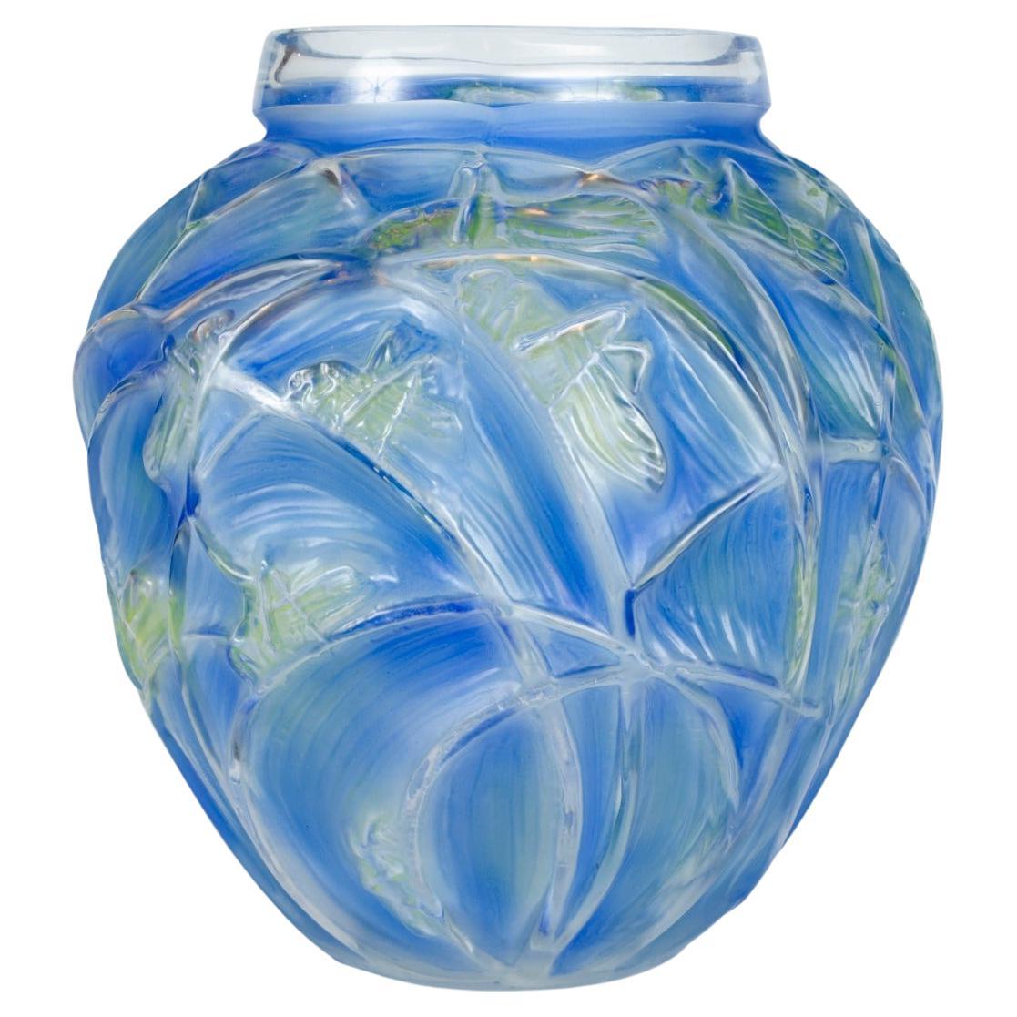 Vase "Sauterelles" by René Lalique