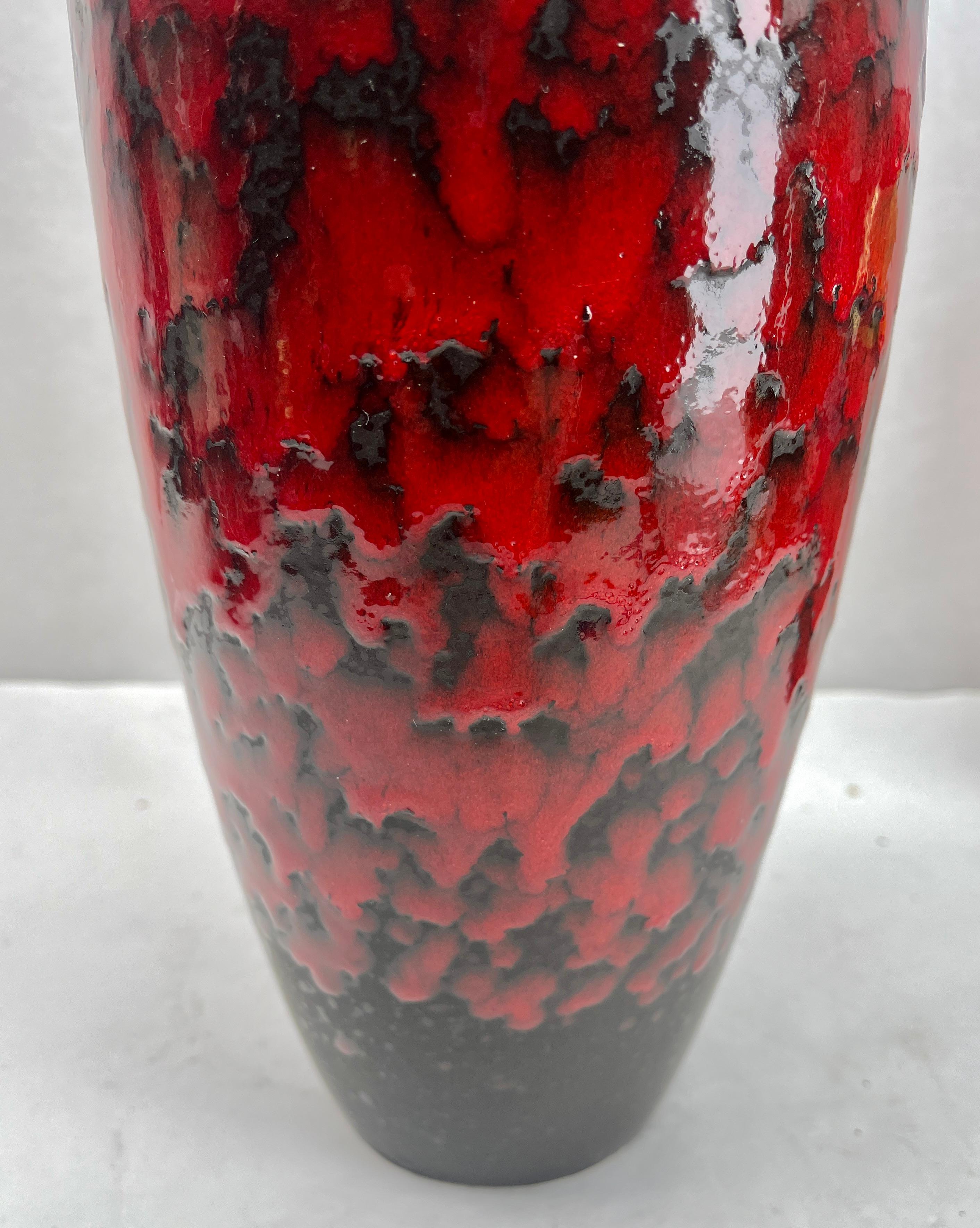 Vaso  Scheurich, Label Model 517-30 W-Germania, anni '60 In condizioni buone in vendita a Verviers, BE