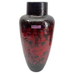 Vaso  Scheurich, Label Model 517-30 W-Germania, anni '60