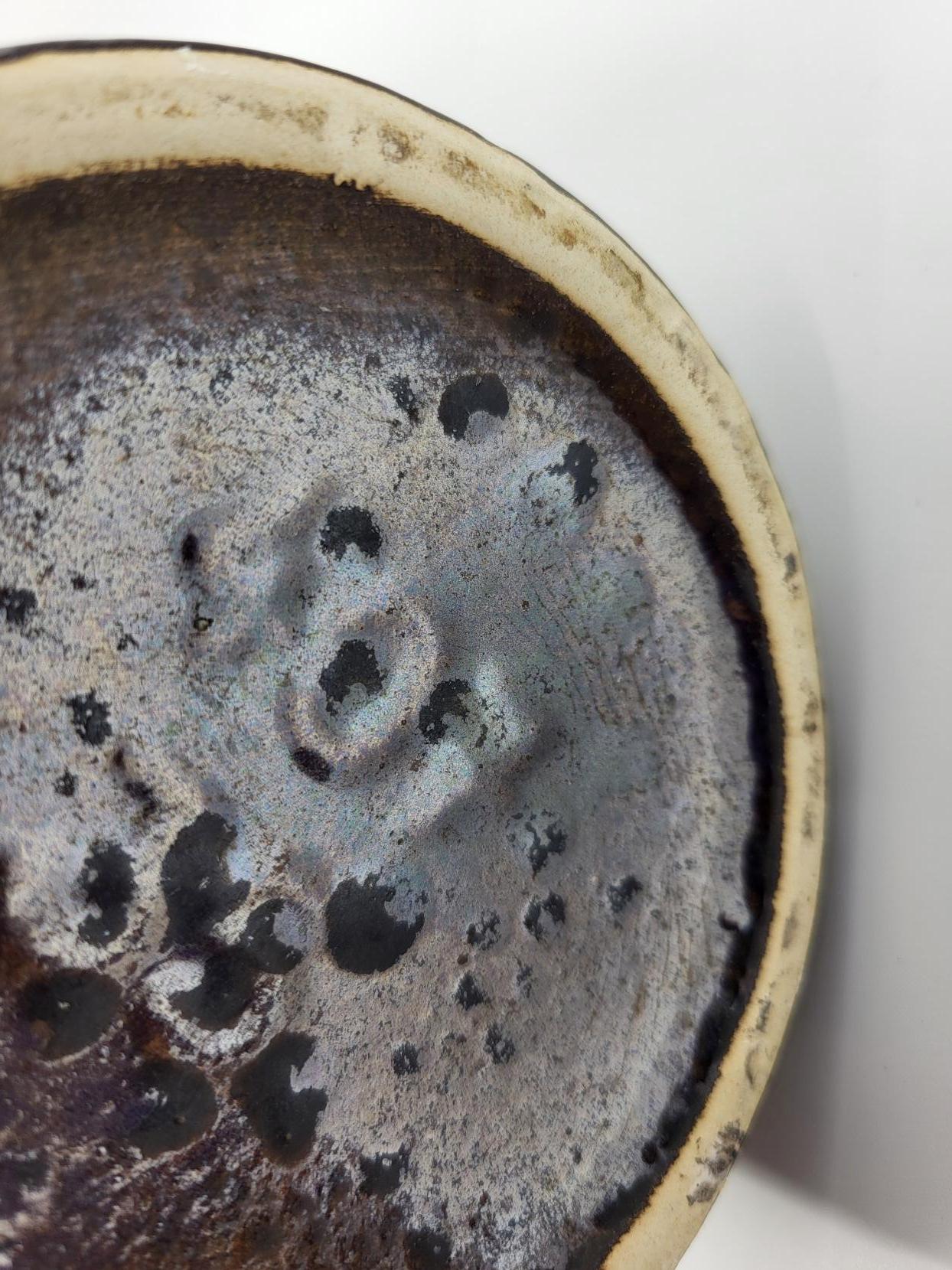 Ceramica Vaso Scheurich Keramik modèle 407 en céramique marron et rouge Allemagne 1960 in vendita