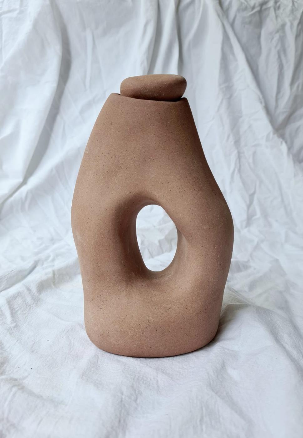 Brazilian Vase/sculpture n°1 - Hybrids series For Sale