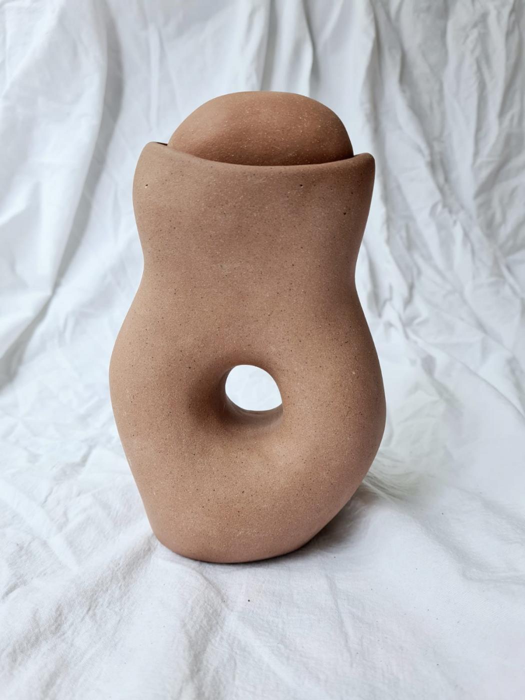 Brazilian Vase/sculpture n°4 - Hybrids series For Sale