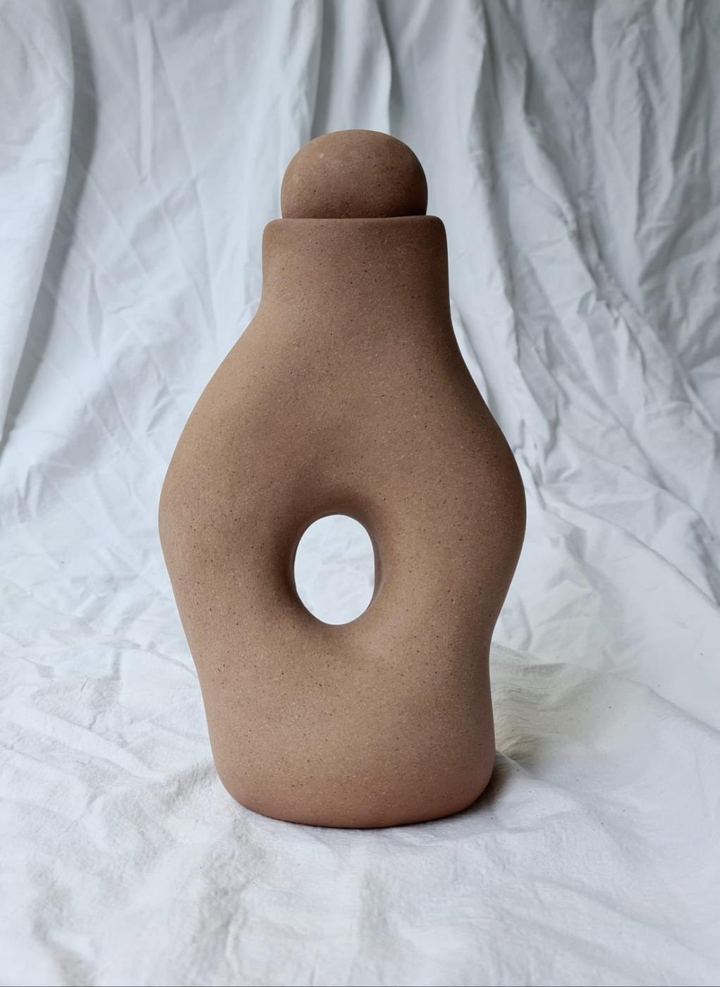 Brazilian Vase/sculpture n°5 - Hybrids series For Sale