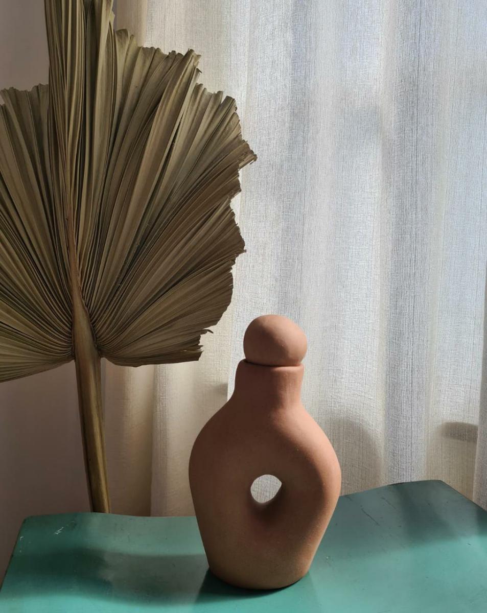 Brazilian Vase/sculpture n°6 - Hybrids series For Sale