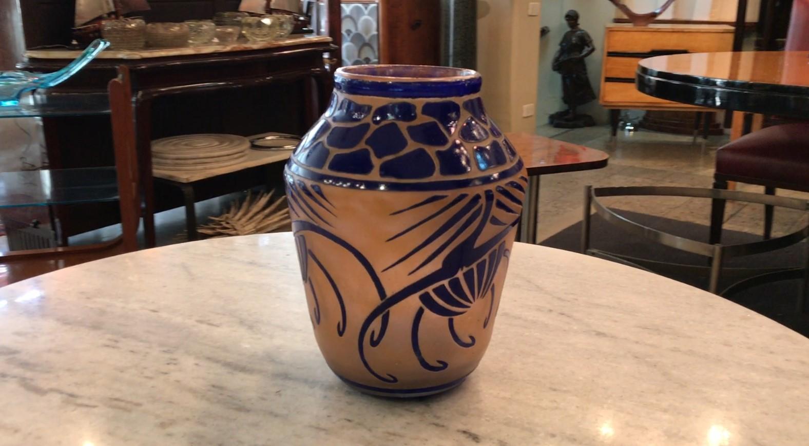 Vase, Signe : Charder (Décoration Cardères), France, 1918, Style : Art Nouveau en vente 7