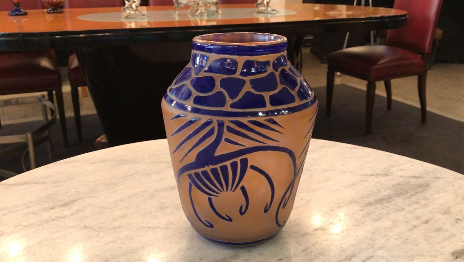 Vase, Signe : Charder (Décoration Cardères), France, 1918, Style : Art Nouveau en vente 8