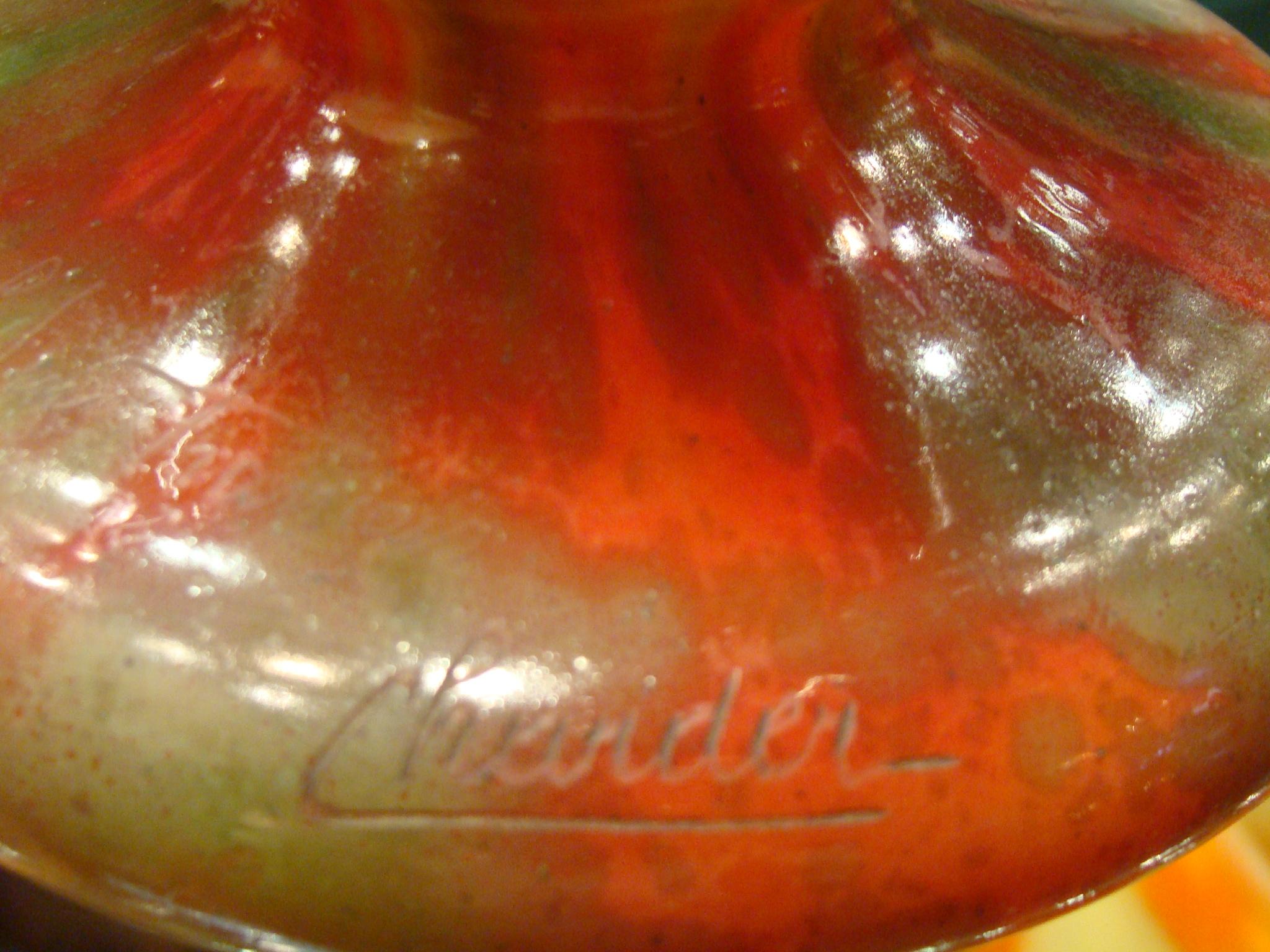 Vase, Sign: Charder ( Seaweed Decoration ), France, 1927 For Sale 2