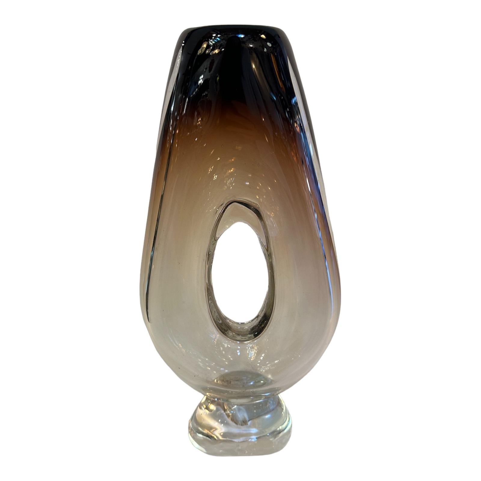 Vase , Sign: Cristaleria Querandi Jugendstil 0294/85 For Sale 13