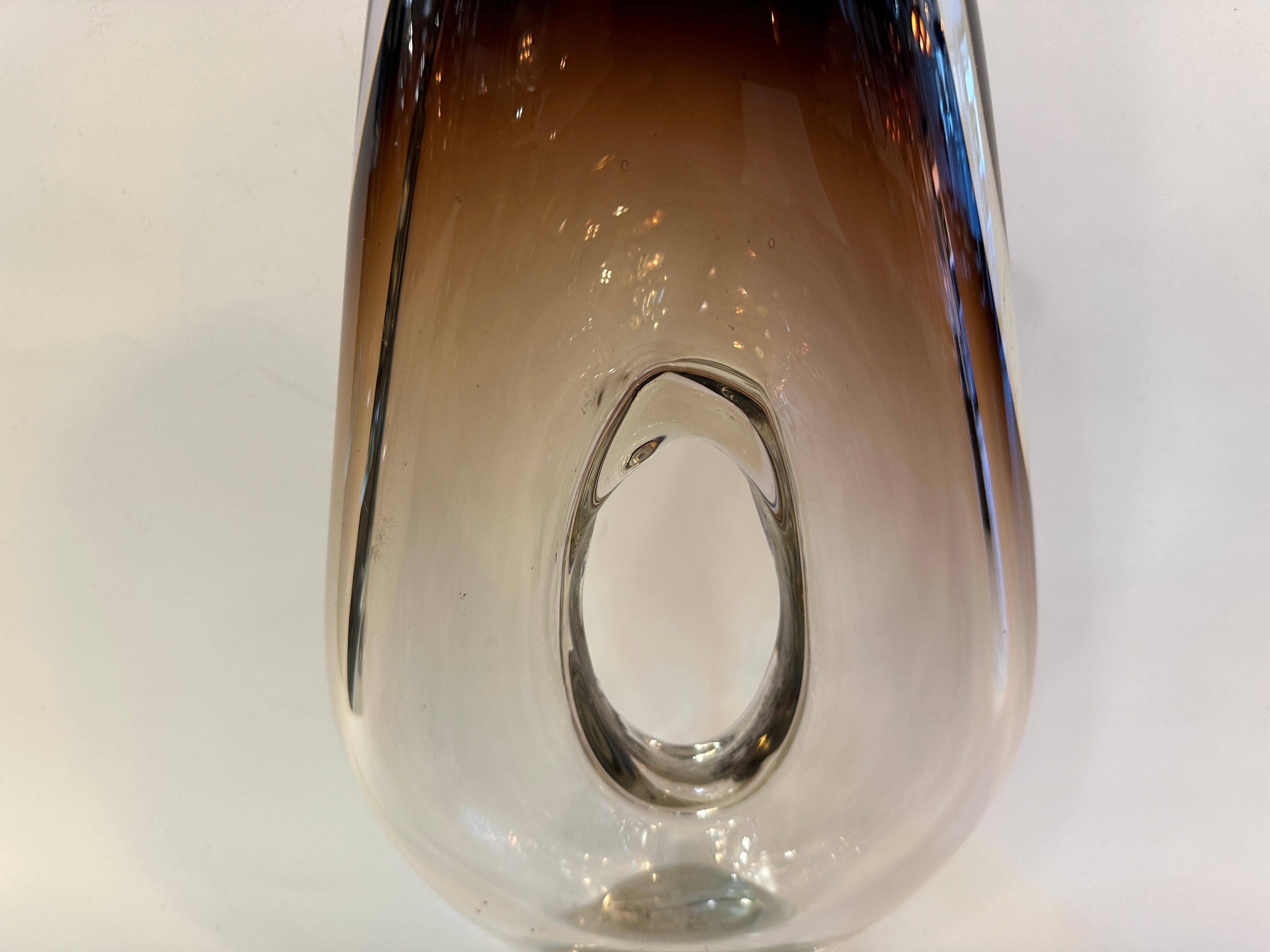 Vase , Sign: Cristaleria Querandi Jugendstil 0294/85 For Sale 14