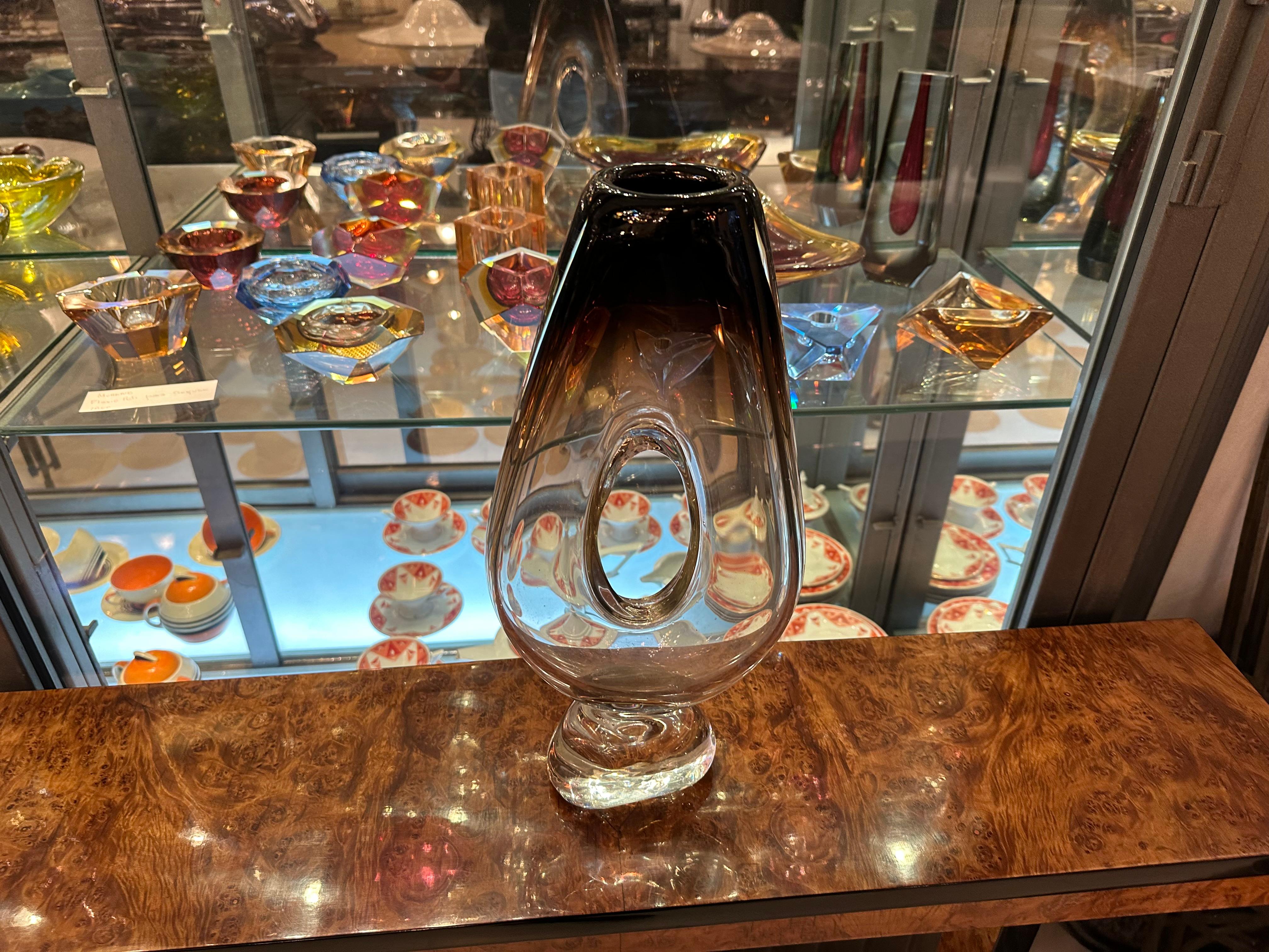Argentin Vase : Cristaleria Querandi Jugendstil 0294/85 en vente