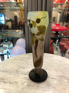 Vase, Sign: Daum Nancy , 1910, Style: Jugendstil, Art Nouveau, Liberty