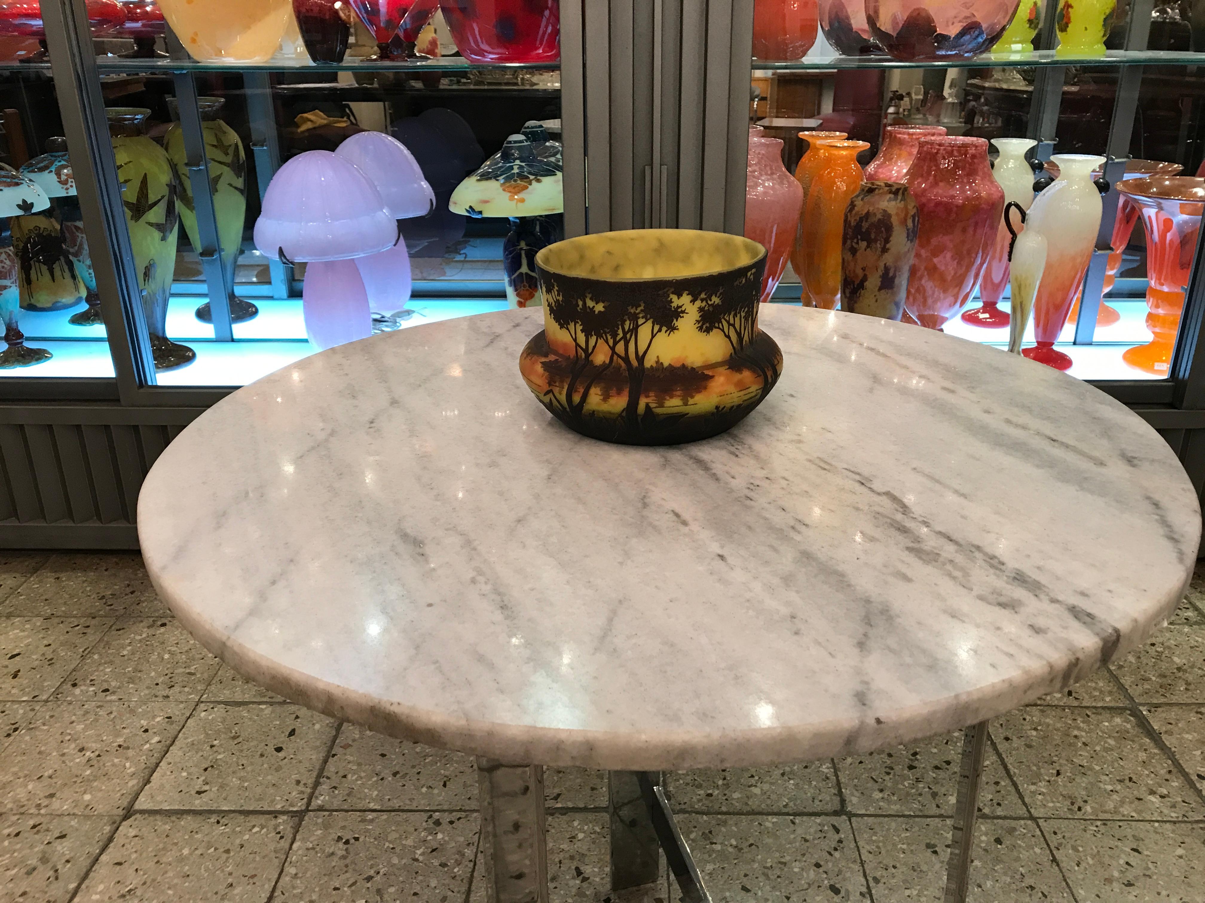Vase, Sign: Daum Nancy, France, 1904, Style: Jugendstil, Art Nouveau, Liberty For Sale 14