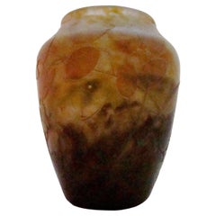 Vaso, Segno: Daum Nancy, Francia, 1910, Stile: Jugendstil, Art Nouveau, Liberty