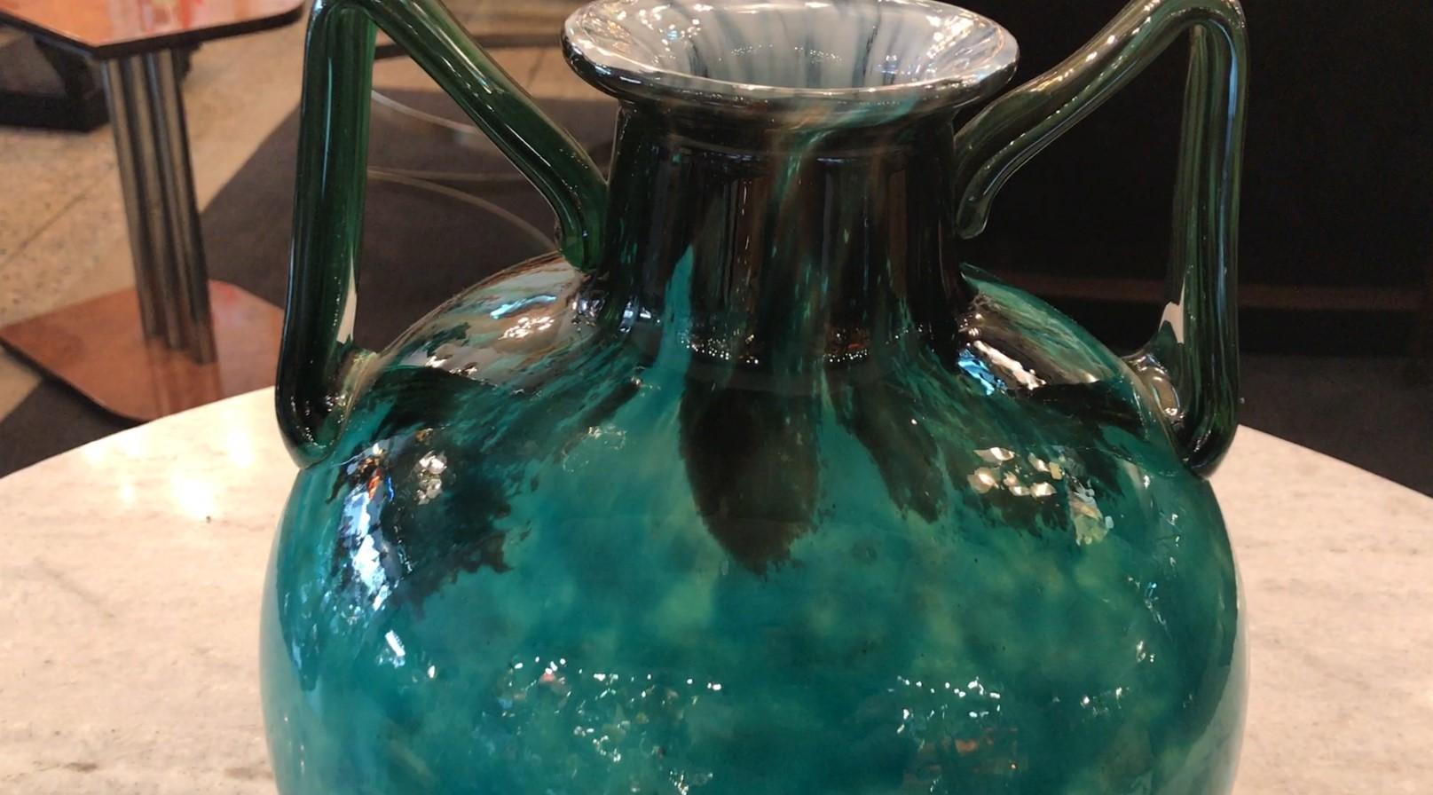 Vase, étiquette : Daum Nancy, France, 1924 en vente 3
