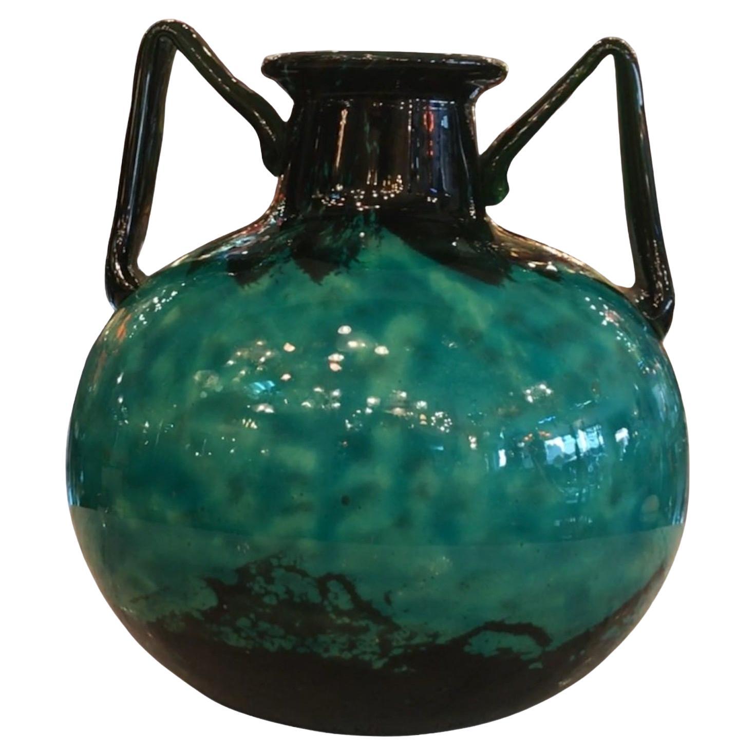 Vase, étiquette : Daum Nancy, France, 1924