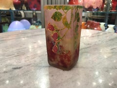 Vase Sign: Daum Nancy, France , Style: Jugendstil, Art Nouveau, Liberty