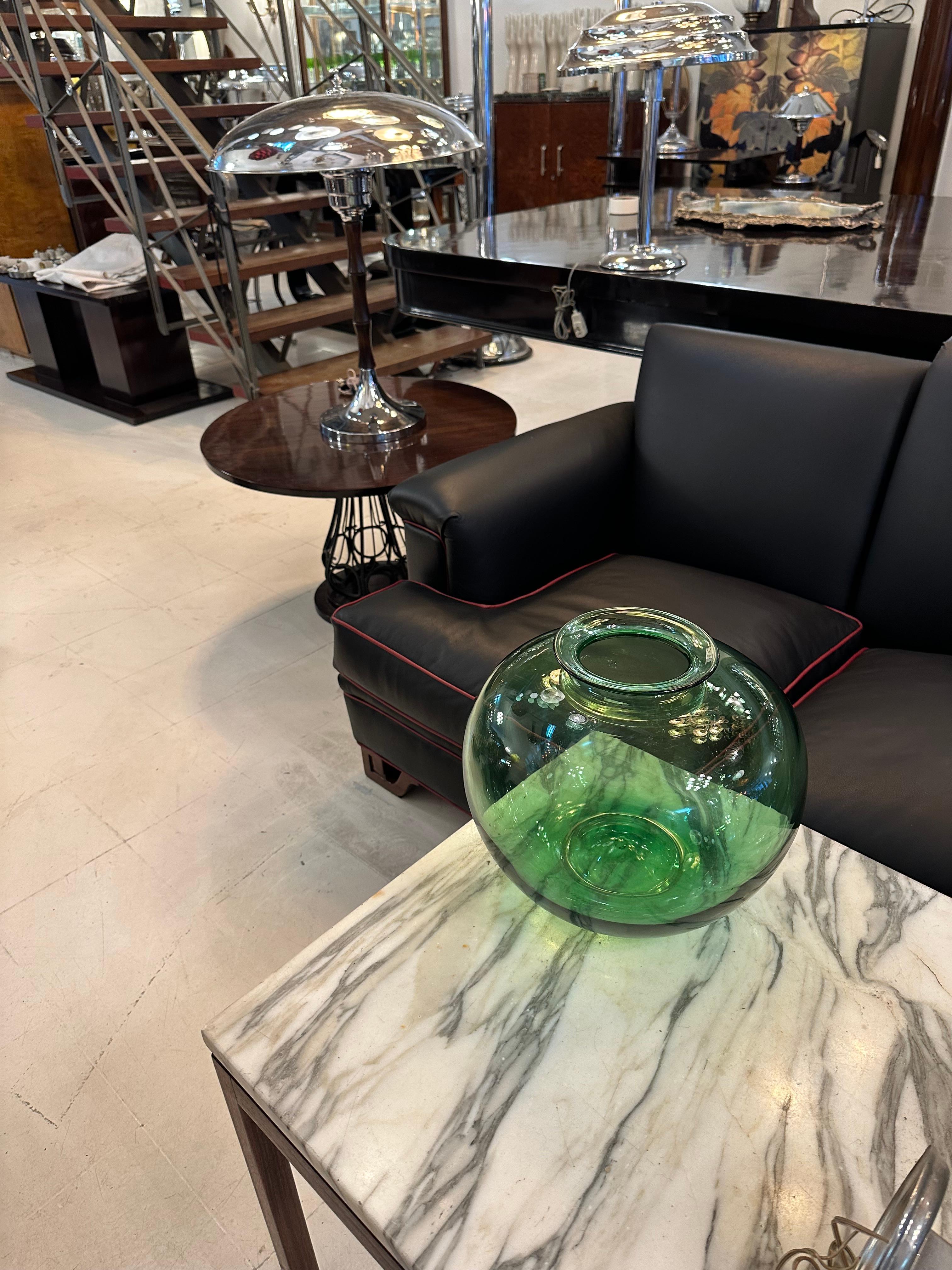 Vaso firmato: Daum Nancy France, Stile: Art Deco in vendita 3