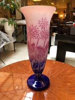 Vase Sign: Degué, 1900, France, Jugendstil, Art Nouveau, Liberty