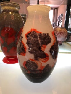 Vase Sign: Degué, Made in France, 1930