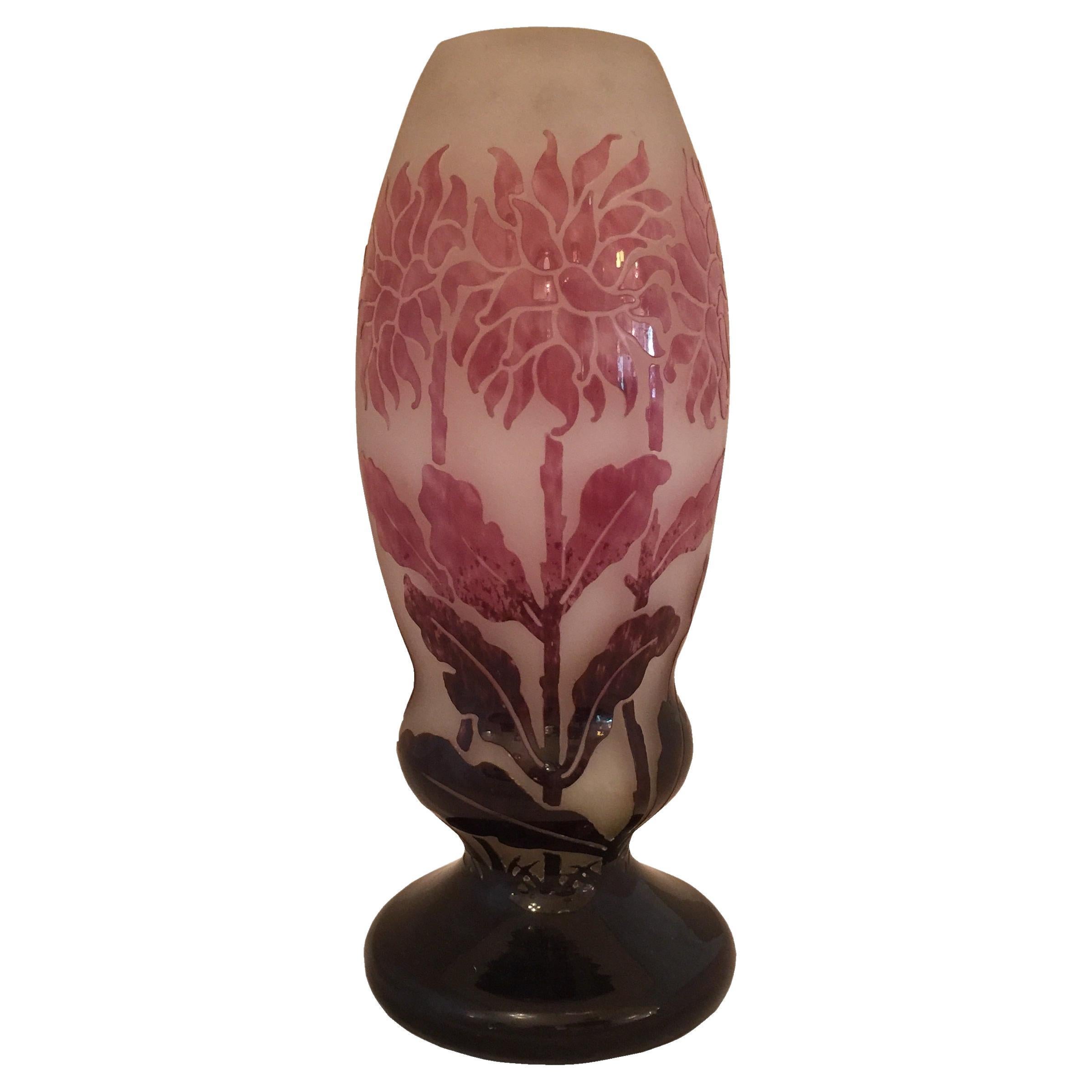 Vase Zeichen: Degué, Hergestellt in Frankreich
