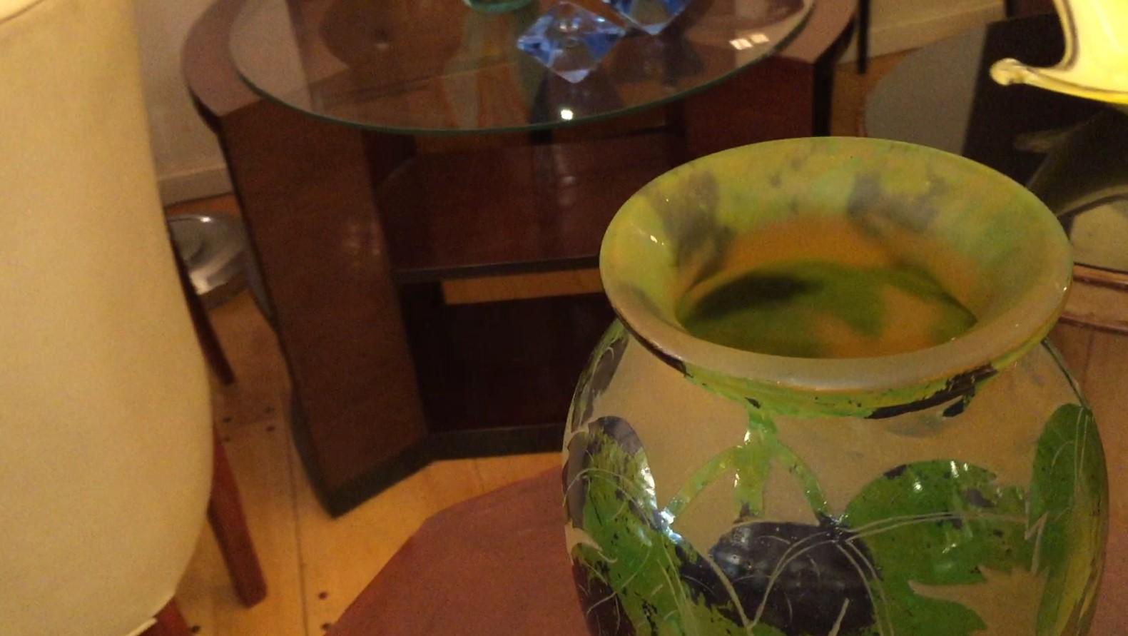 Vaso Sign: Degué, Made in France, Stile : Art Deco, 1926 in vendita 4