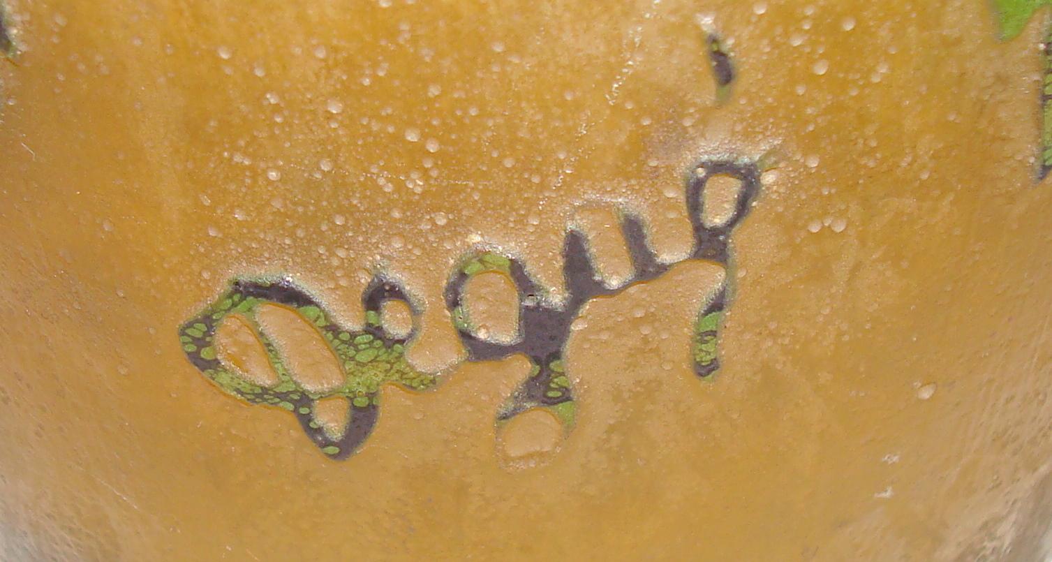 Vaso Sign: Degué, Made in France, Stile : Art Deco, 1926 in vendita 10