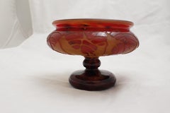 Vase , Sign: Le Verre Francais France, Style: Art Nouveau, 1924