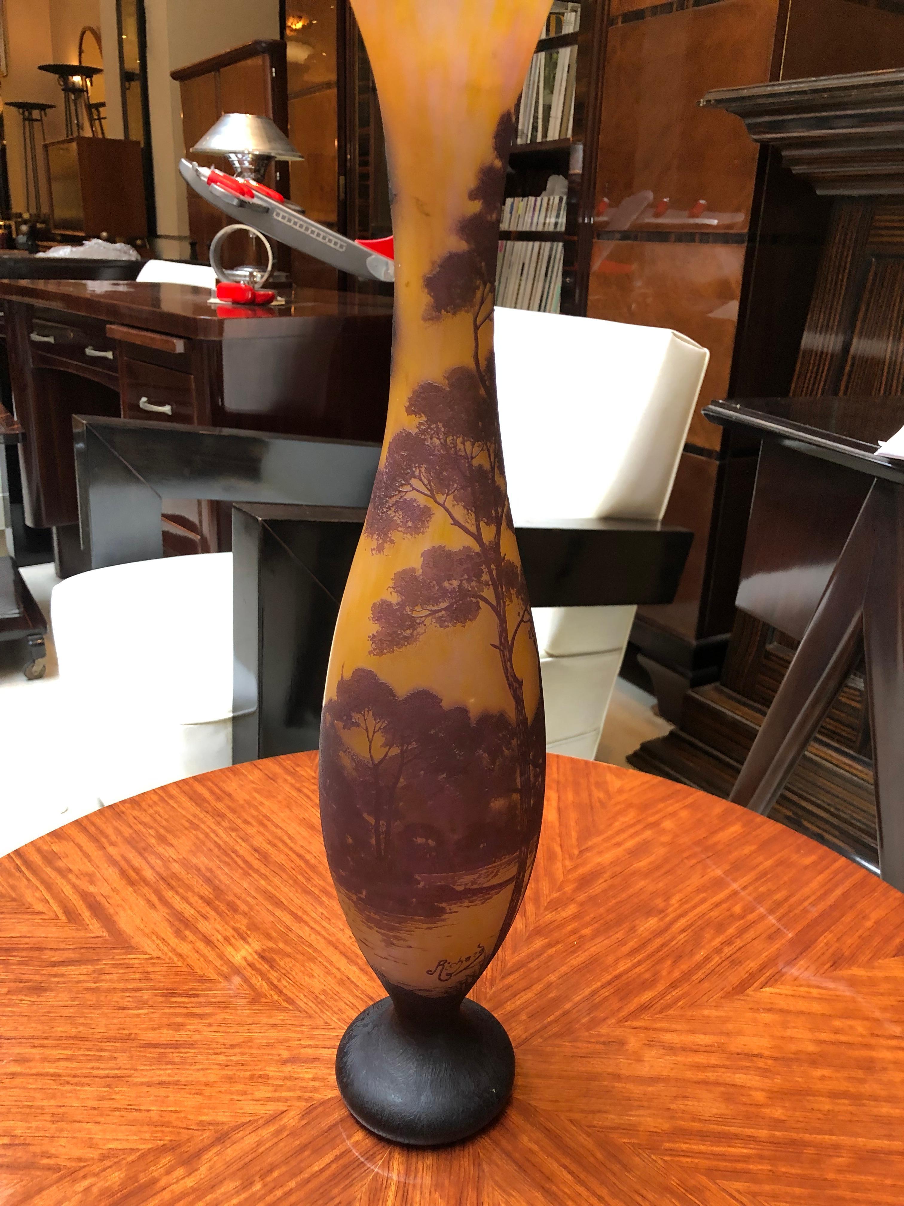 Vase Sign: Richard, Jugendstil, Art Nouveau, Liberty For Sale 12