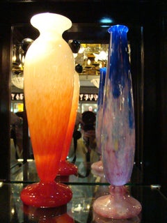 Vase Sign: Schneider ( Decoración Jade ), 1922, Style: Art Deco