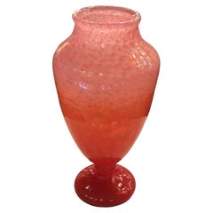 Segno del vaso: Schneider ( Decorazione Giada), Francia, con applicazione, 1924